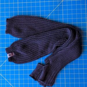 Lululemon, dark Purple Knit Leg Warmers